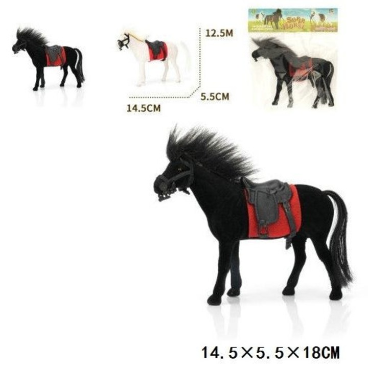 Плюшена играчка Gazelo Toys KON FLOKOWANY