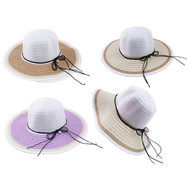 Palarie dama TROPIC cu funda neagra