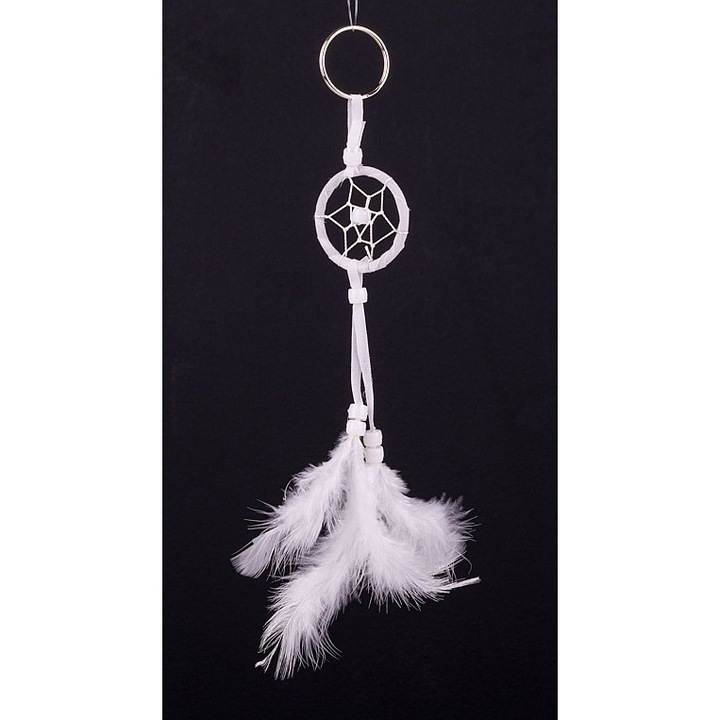 12 darabos kulcstartó szett ONE DOLLAR LAPACZ SNOW fehér 20x3,5cm