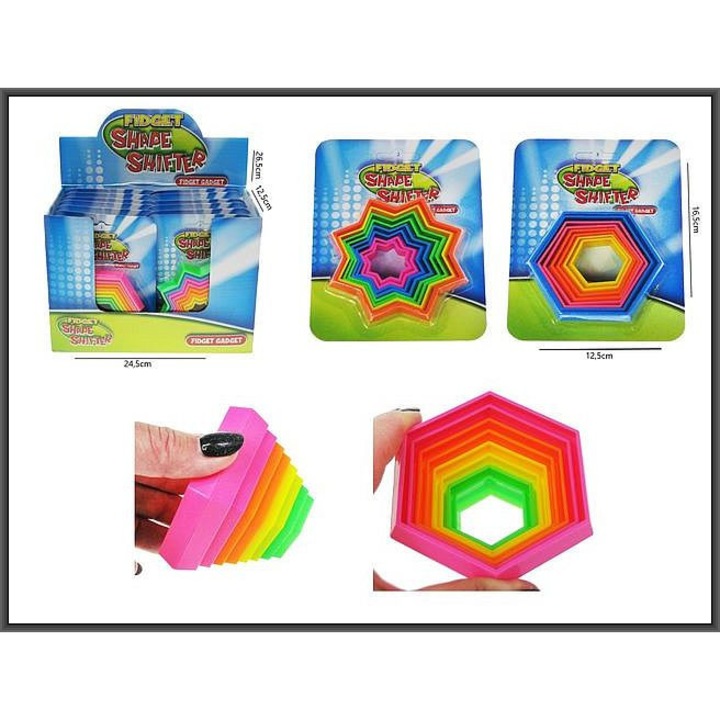 Пъзел Hippo, UKLADANKA MAGICZNE WZORY 3D, 9cm, 2 вида