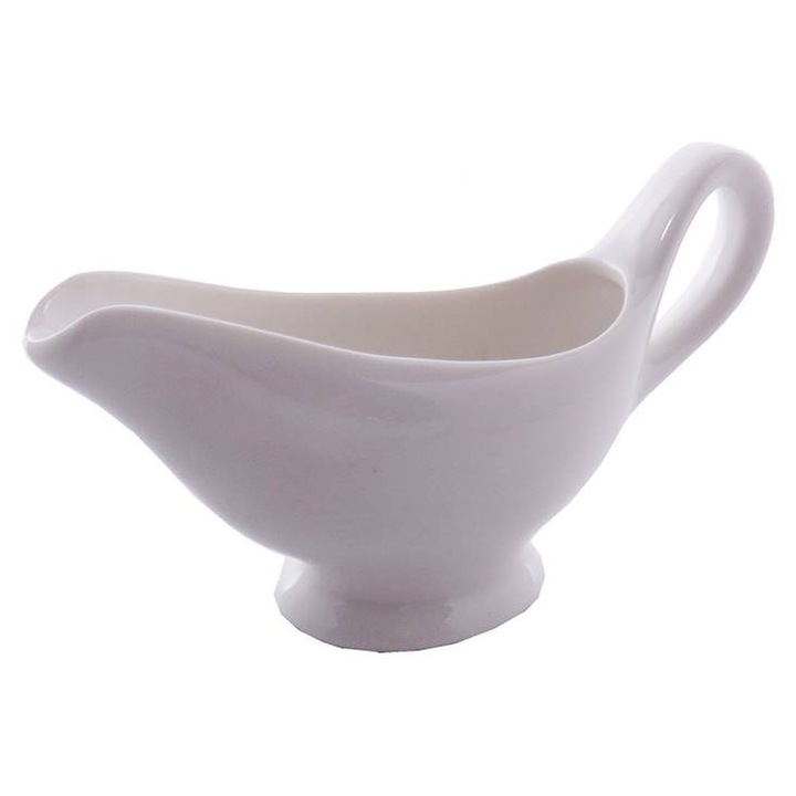 Boluri Tropic set 6 bucati portelan alb