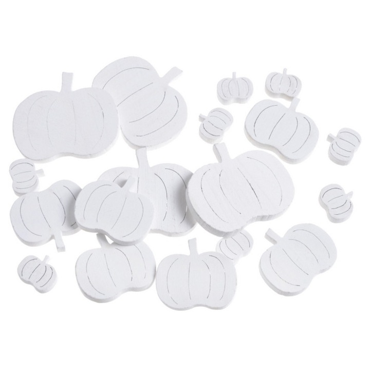 Set 18 bucati din ceramica, Canea, Alb