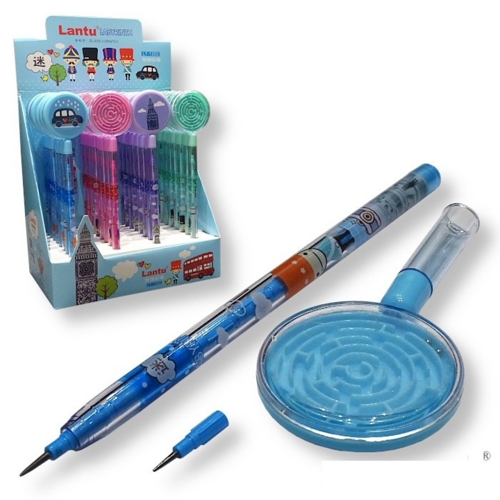 Creioane Penword set 12 bucati, cu grafit, multicolor