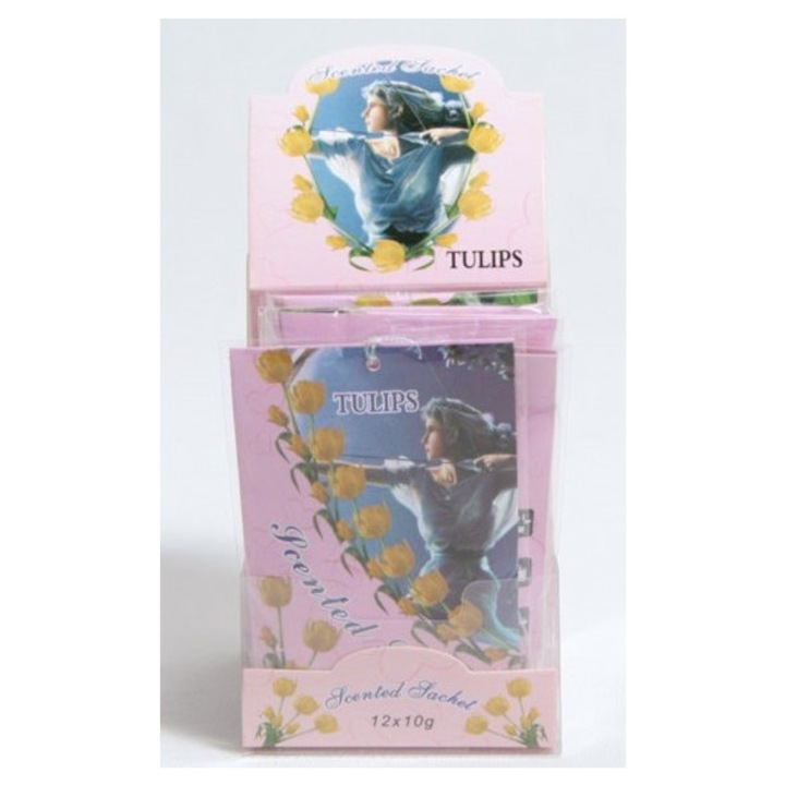 12 darabos illatos tasak készlet, Midex, Tulipán