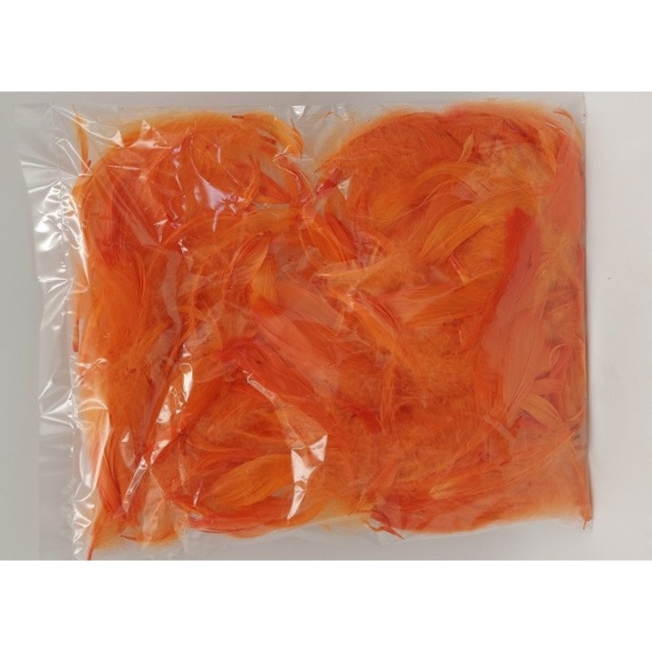 Accesorii decorative WK pene decorative portocaliu