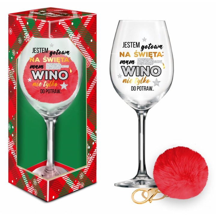 BGtech borospohár 700ml, ünnepi készlet