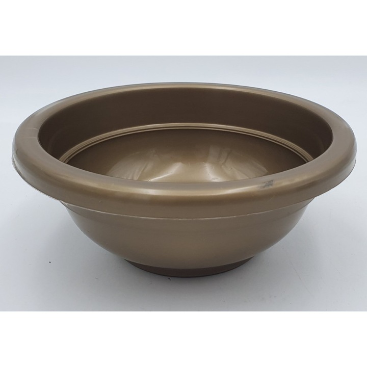 POLPLAST tálkészlet 10 darabos, 13 cm, arany