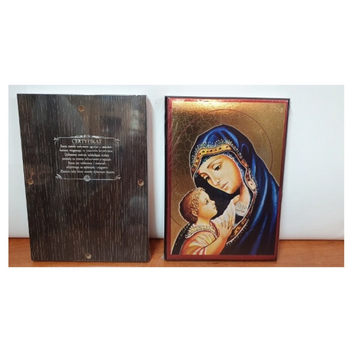 Icoana, RUMIN-obrazy, Obraz Matka Boska cu Dzieciatkiem, 13x18cm