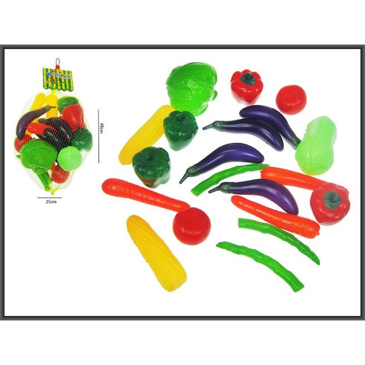 Интерактивни играчки за деца, зеленчуци Хипопотам в мрежа, комплект от 20 части