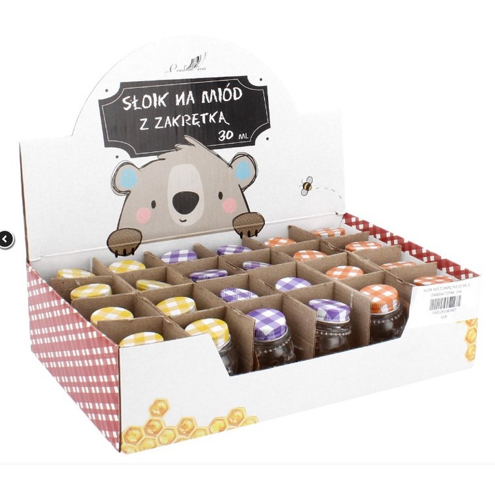 Chomik tetős üvegek, 24 darabos készlet, 30 ml