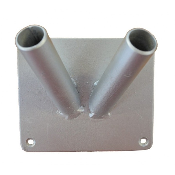 Suport metalic pentru fatada FLAGI pentru 2 steaguri