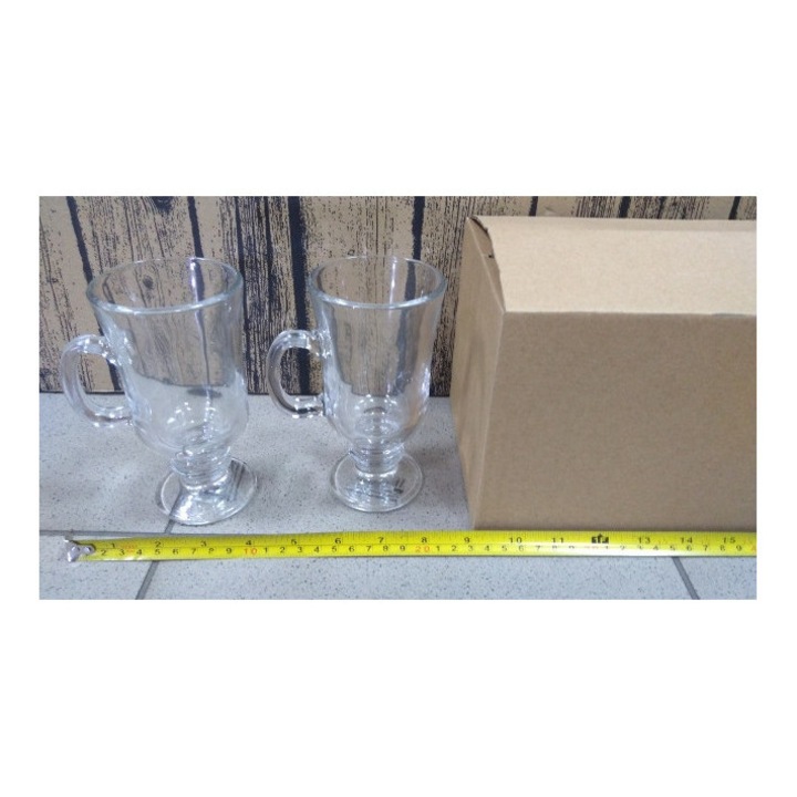 Set 6 pahare cafea latte Tadar 240ml