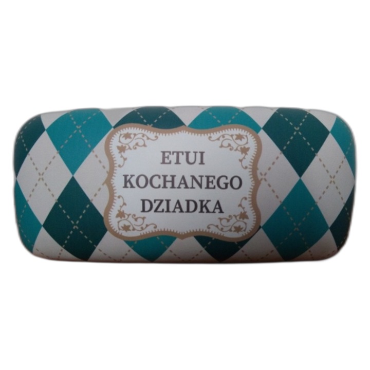 Etui pentru ochelari DIL, model DZIADEK, 0122, culoare neagra