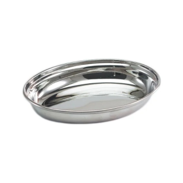 Tava servire SSW ovala inox 17x12,5cm