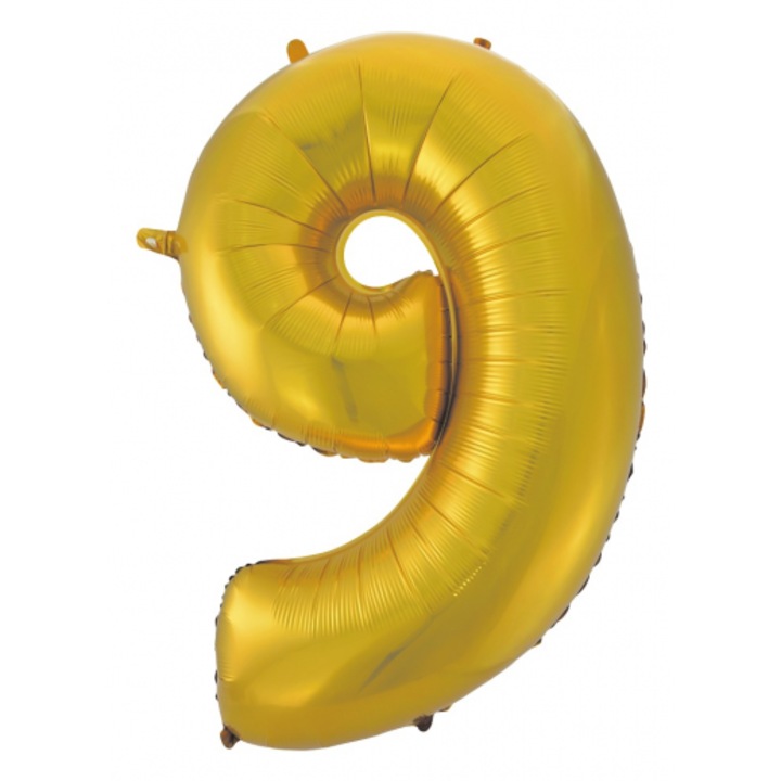 Балон номер 9, Godan, златен, 45'' (92 см)