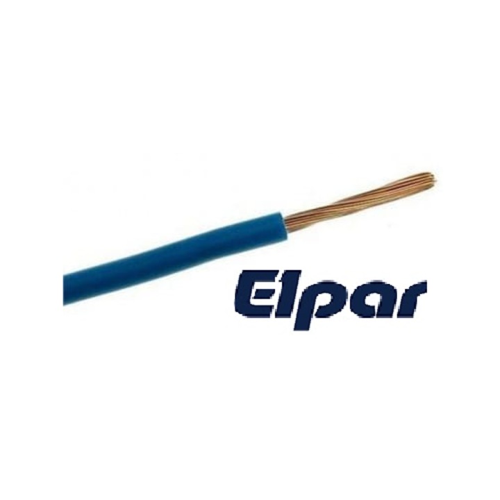 Cabluri electrice ELPAR, Przewod LGY 1x4, albastru, 1m