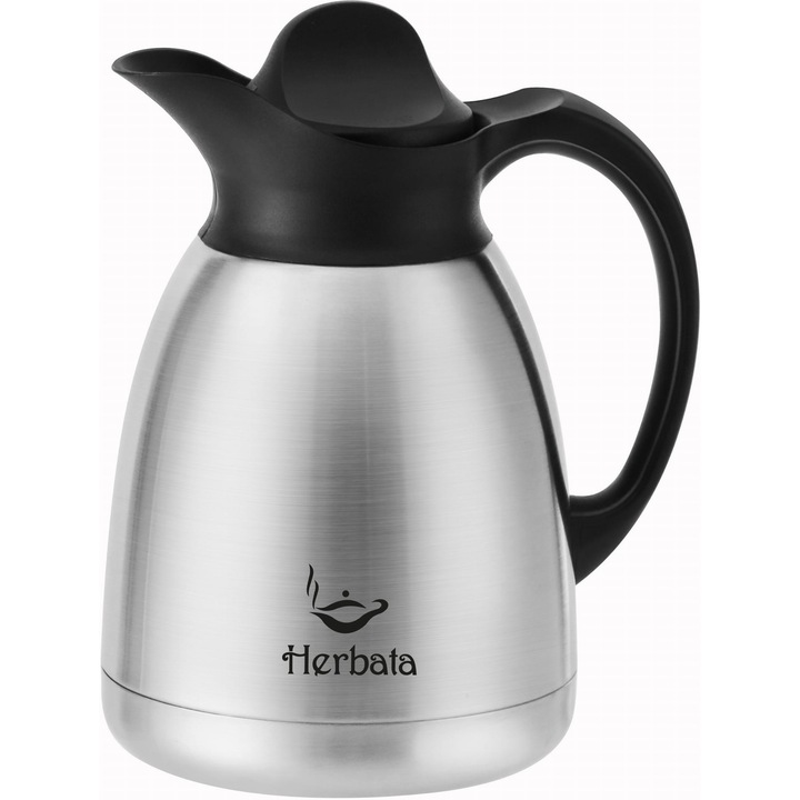 Ceainic Luka 1,0L, inox, cu imprimeu, pentru ceai