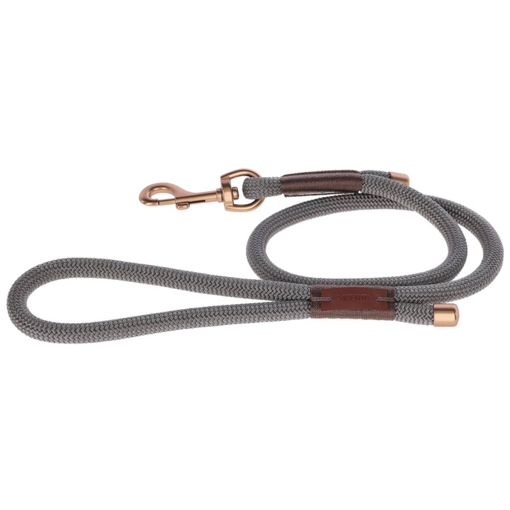 Lesa pentru caine Kerbl Monte Carlo, 100x1.2cm, gri-maro
