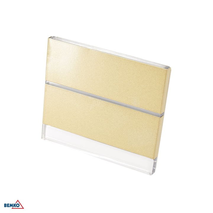 Bemko fali lámpa, 3000K pezsgőszínű 1.2W 12V DC