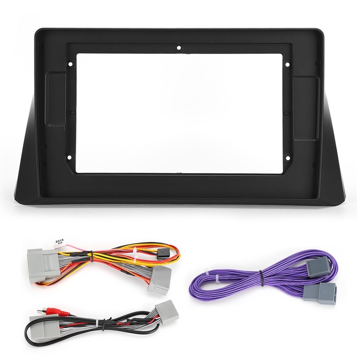 Adaptor de montaj audio pentru panou stereo pentru masina 2Din 10,1 inci, cadru de fascie, cu cablu de alimentare, potrivit pentru Honda Accord 8th 08-13
