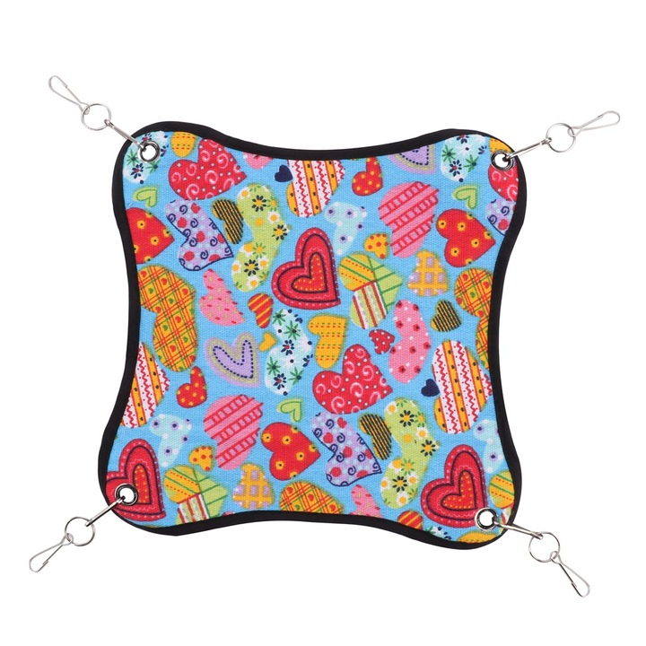 Culcus pentru hamster Enforose, saltea de racire, hamac suspendat, 2 dimensiuni