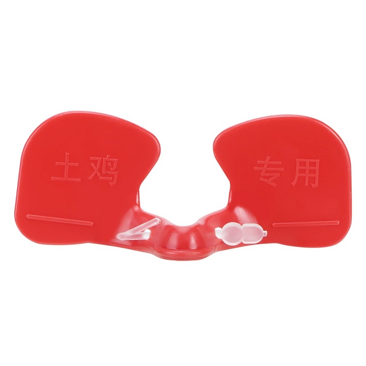 Set 500 ochelari de protectie pentru pasari, Enforose, rosu