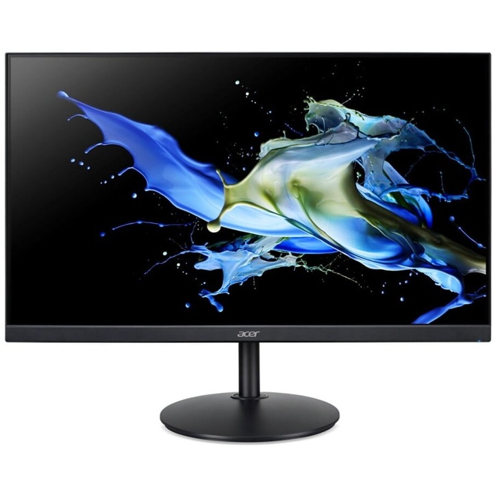 Monitor 24 inch curbat LED, culoare neagra, rezolutie 1920 x 1080