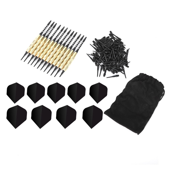 12 buc. Fier placat cu cupru Profesional Sigur Moale La moda Unic Competitiv Divertisment Kit Dart Cadou atractiv