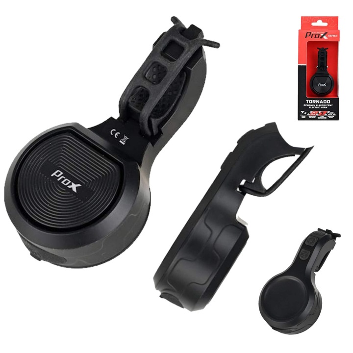 Sonerie bicicleta electrica, 80-130, Negru