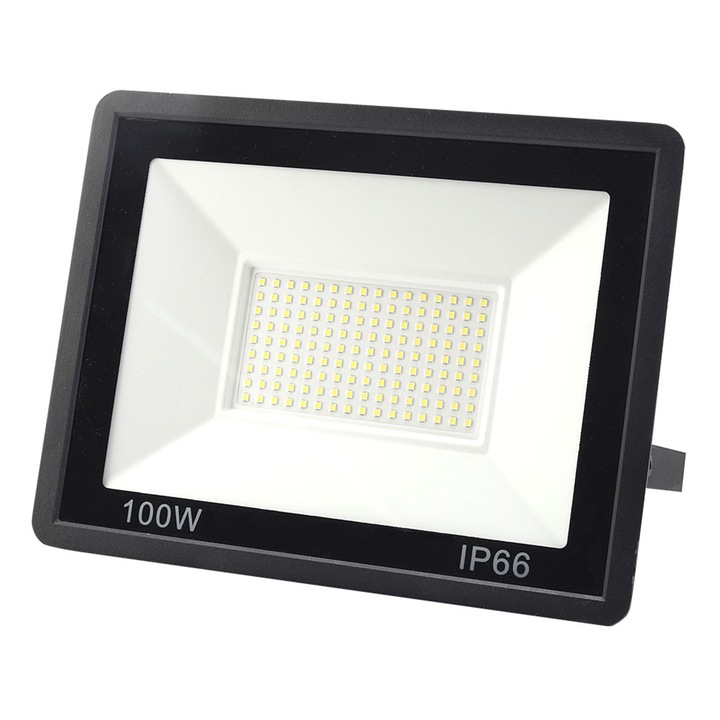 100 W-os LED reflektor, vízálló, szuperfényes, kültéri, 100–140 V
