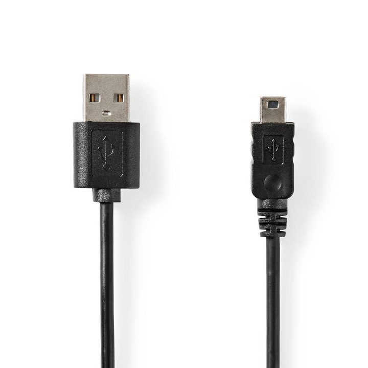 Kábel USB Összekötő Value USB 2.0 A (Male) - mini B (Male) 1.8m