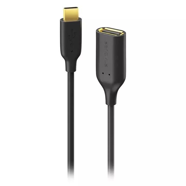 USB 2.0 SENTIVUS OTG kábel USB-C apa - USB-A anya 0,1m SE-U206-010