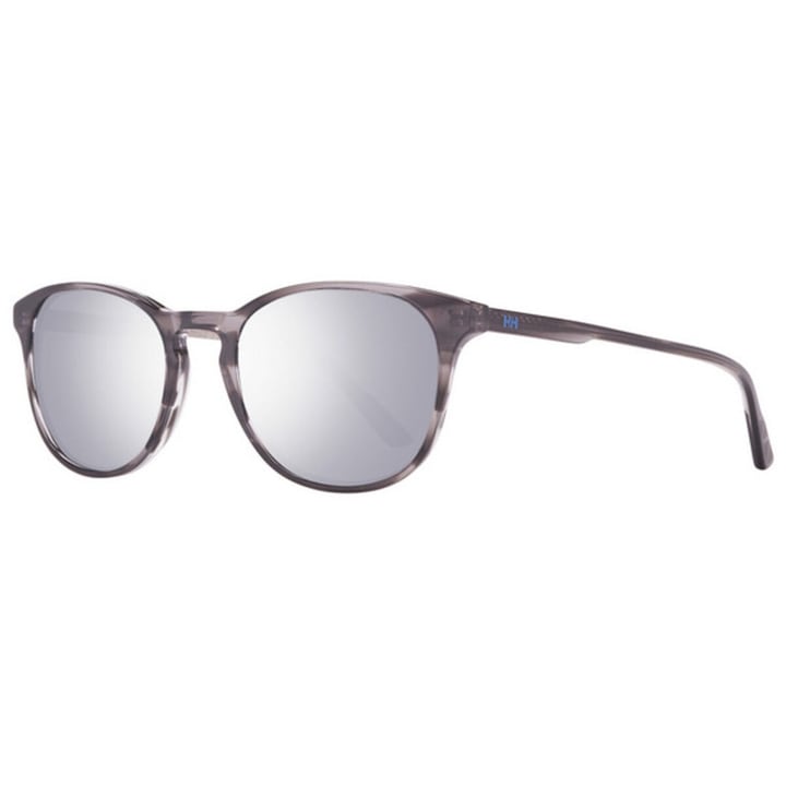 Ochelari de soare unisex Helly Hansen HH5009-C03-50, filtru categoria 3, brate 145 mm, pod 20 mm, lentile Ø50 mm, gri, UV400, degradat, polarizati, include husa