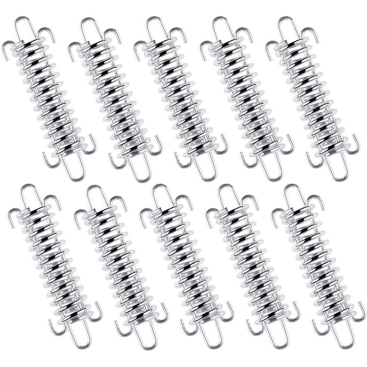 Catarama cu arc: otel inoxidabil rezistent la vant ofera elasticitate ridicata si fixare ferma pentru camping in aer liber, drumetii si picnicuri