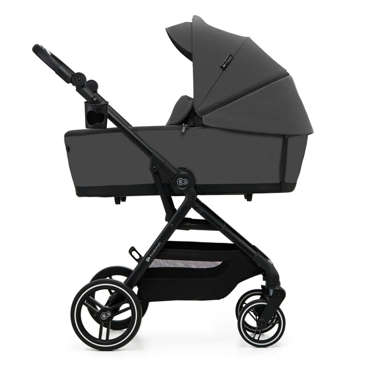Kinderkraft Yoxi Детска количка 3в1 (mink Pro) Moon Grey