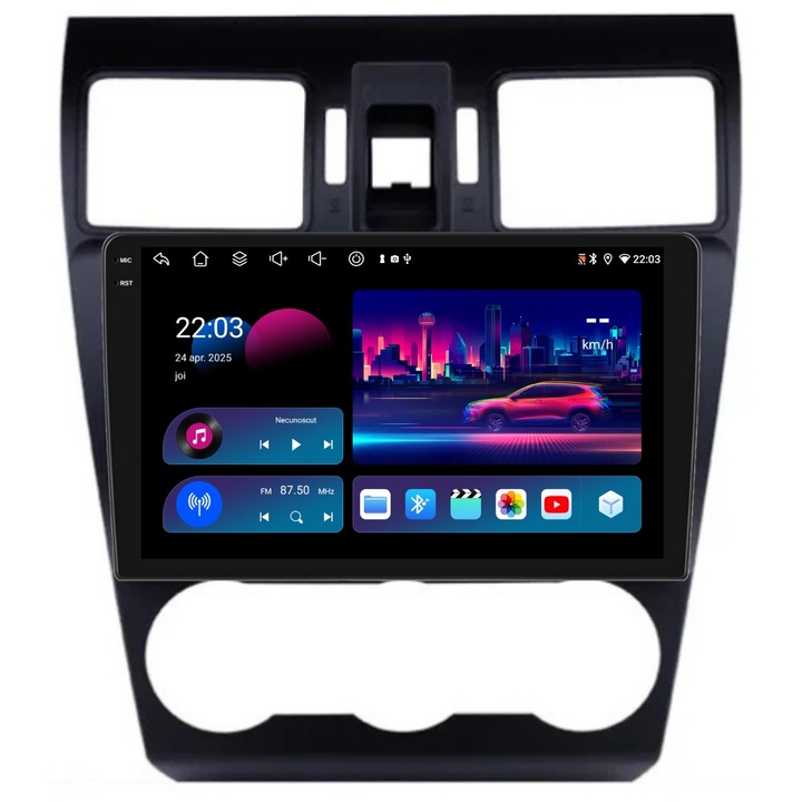 Navigatie PilotOn Subaru Forester SJ 2012-2015 9 inch 4GB 64GB 8 CORE