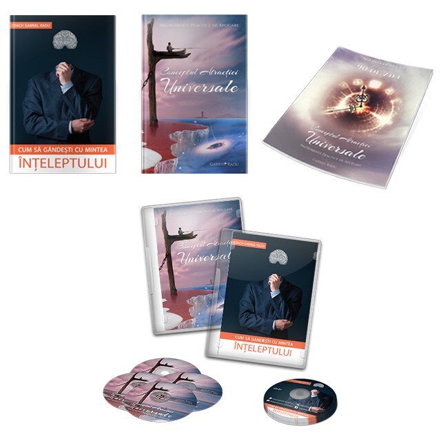 Set Dezvoltare personala fara instructor - Gabriel Radu (12 cd-uri / 2 carti / 1 workbook)