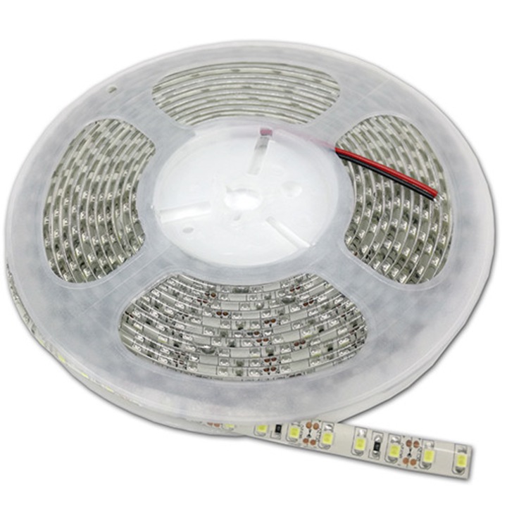 LED Лента OPTONICA 2835 120SMD/m влагозащитена топла светлина,5m