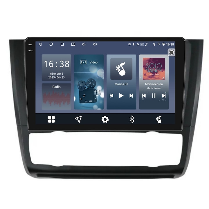 Navigatie Piloton BMW Seria 1 E81 E87 (2007-2013) - 2GB RAM, 32GB, Clima Automata Quad Core 1.5Ghz, Display In-Cell