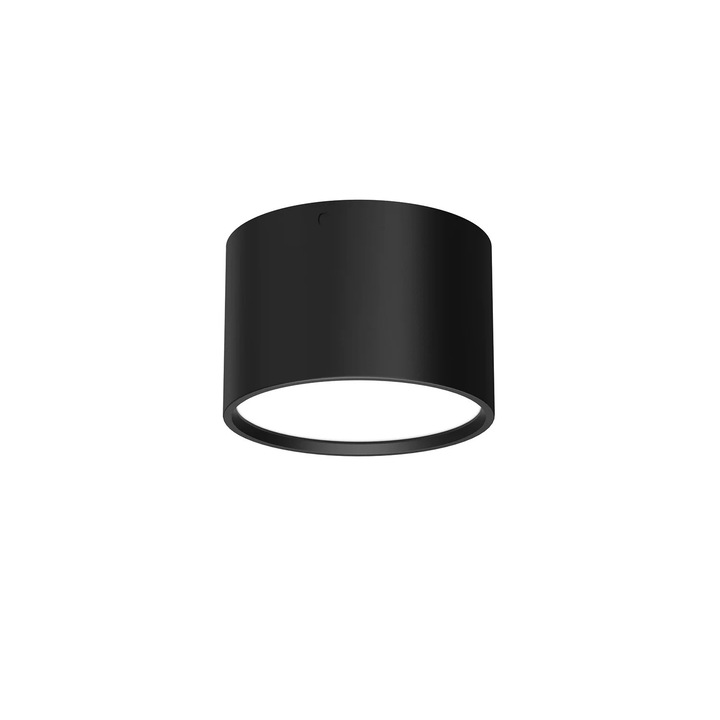 Spot sufitowy Luminex, O9cm, LED 5.8W, culoare neagra