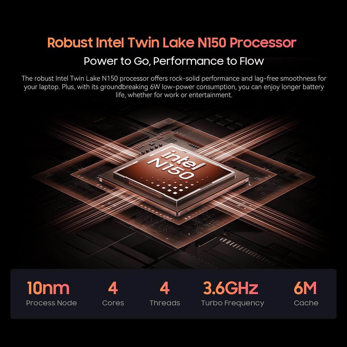 Laptop Blackview Acebook 6, 16GB DDR4 256GB SSD, Intel N150 3.6GHz/ Intel UHD Graphics, Win11 Home, 38Wh, 15.6" FHD+, HDMI 2.0, Bluetooth 5.0, USB 3.0, WLAN 5G, Gri