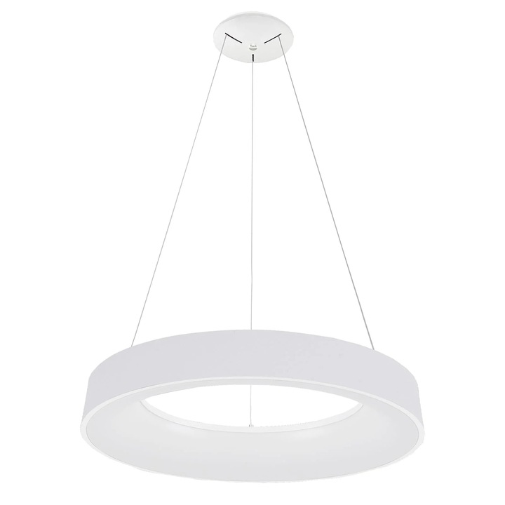 LED полилей Italux Giulia, бял, размери 5304-880RP-WH-3