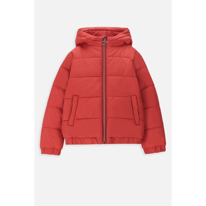 Geaca MOKIDA copii, unisex, rosie, poliester