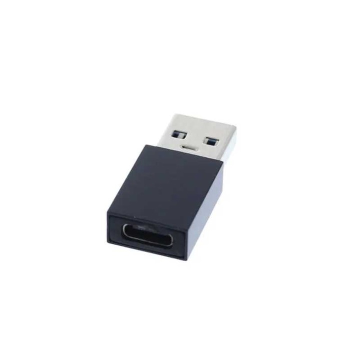 Well ADAPT-USB3.0/USBC-WL USB-A 3.0 apa - USB-C anya adapter, fekete