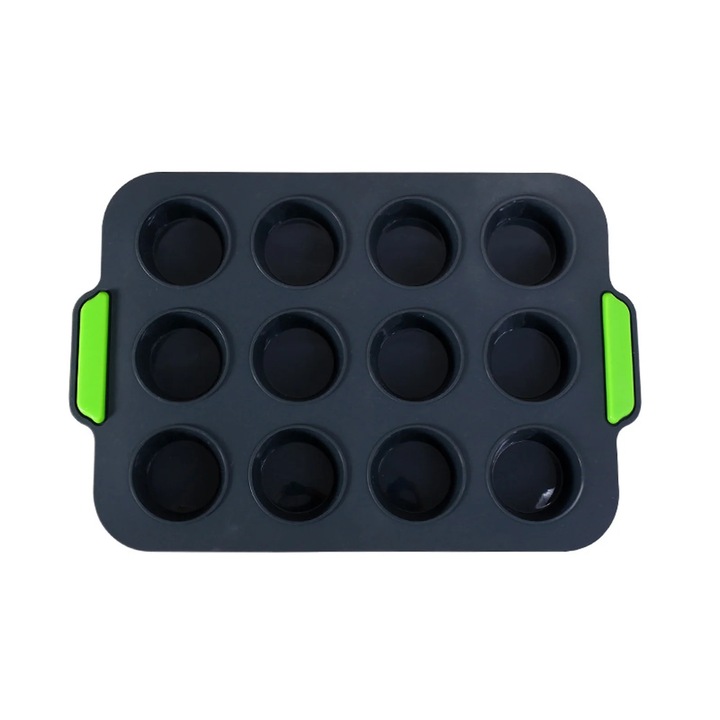 Tava copt silicon YANYXR 31x20.5x2.5cm negru