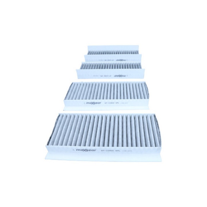 Maxgear 4 darabos utastéri szűrőkészlet BMW E90/92 07-13-hoz aktív szénnel