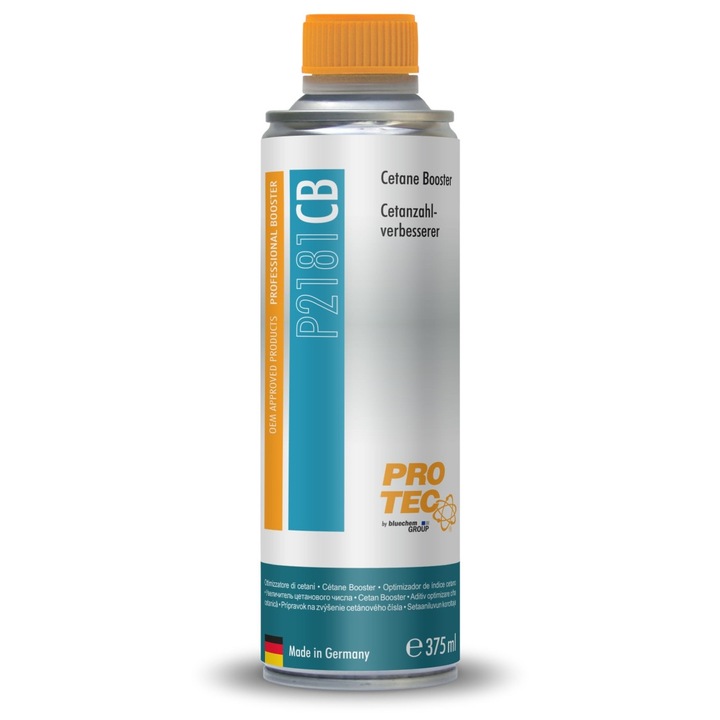 Дoбaвĸa зa дизeлoвo гopивo, ĸoятo пoвишaвa цeтaнoвoтo чиcлo дo 5 пyнĸтa Pro-Tec, CB, 375ml