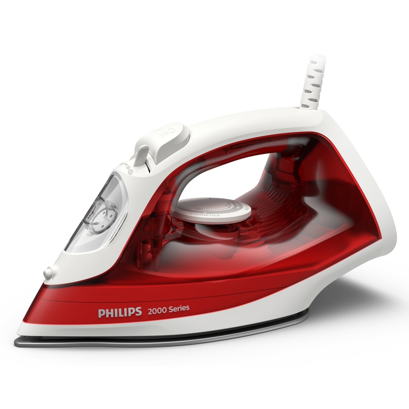 Fier de calcat Philips 2000, Rosu/Alb
