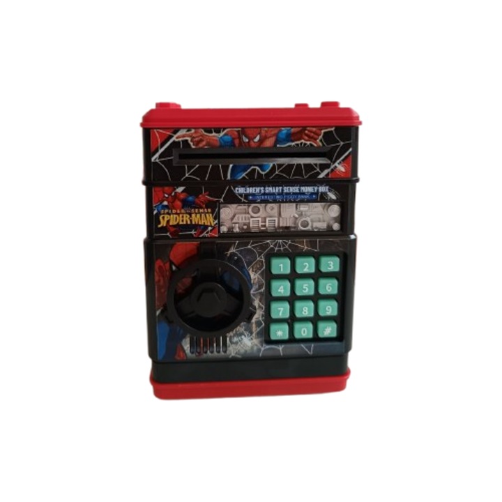 Музикална касичка-трезор сейф Спайдърмен