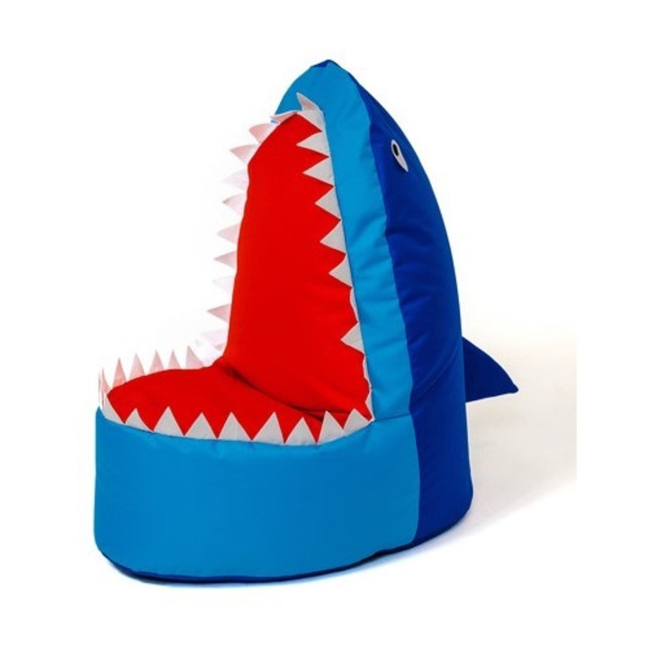 Fotel, Go Gift, Babzsák Sako, sötétkék, 100x60cm, XXL